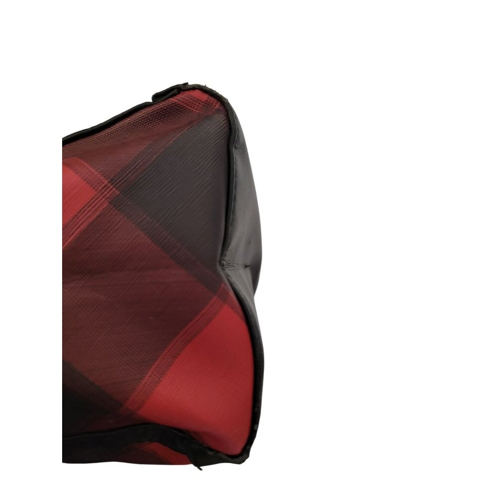 Victorias Secret Red & Black Plaid Tote Bag - Picture 15 of 15